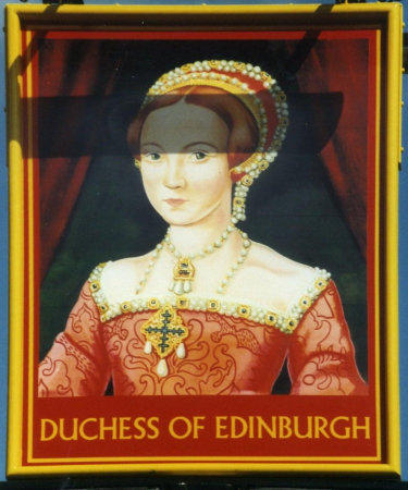 Duchess of Edinburgh sign 2001