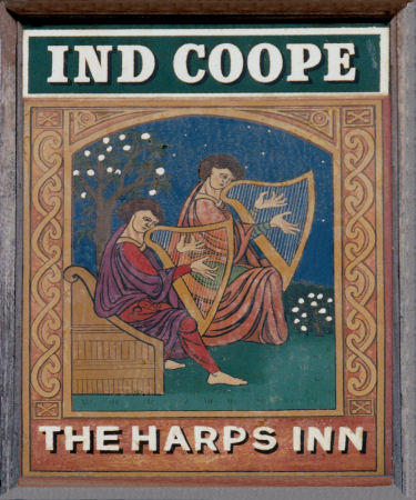 Harls Inn sign 1986