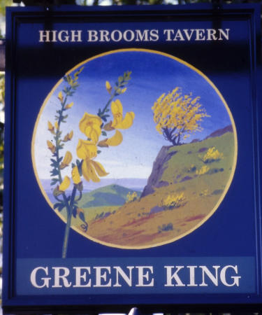 High Brooms sign 2003