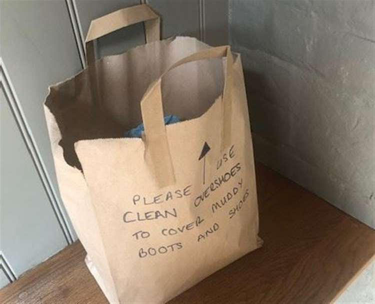 Kentish Hare boot bag