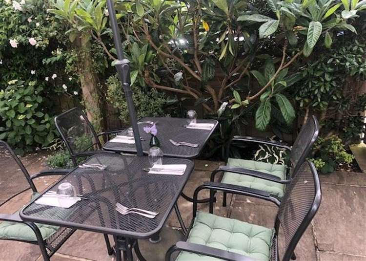 Kentish Hare garden tables