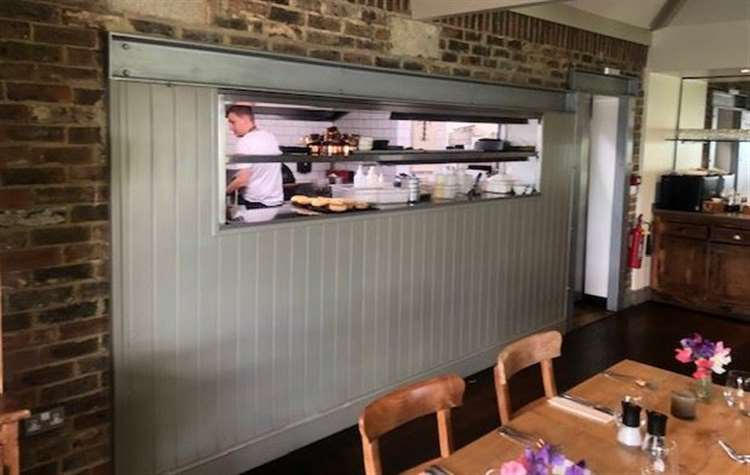 Kentish Hare kitchen 2023