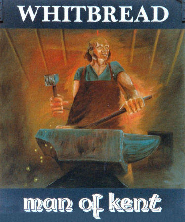 Man of Kent sign 1988