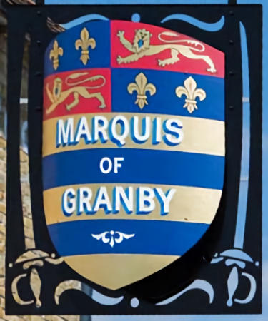 Marquis of Granby sign 2022