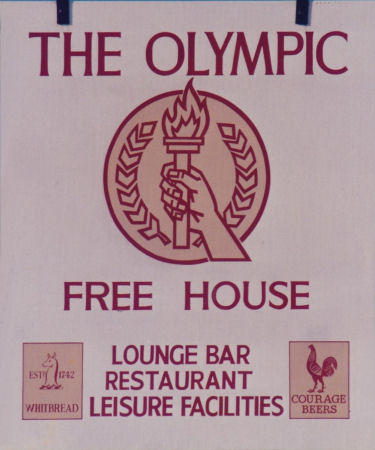 Olympic sign 1985