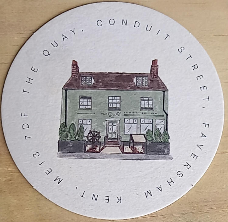 Quay beermat 2023