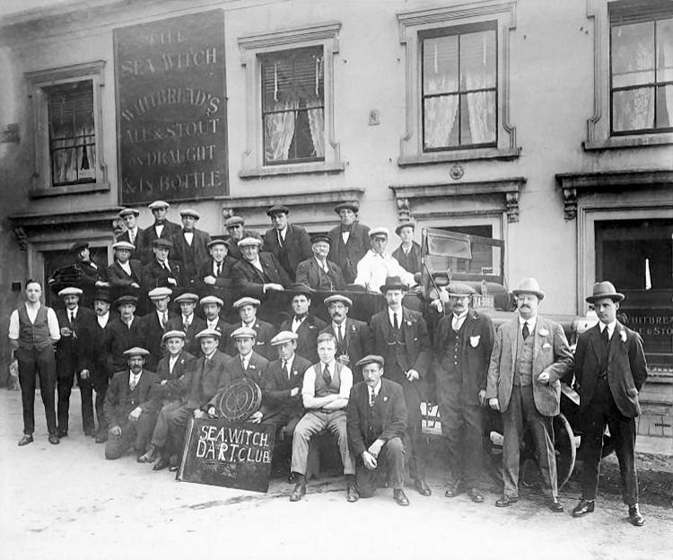 Sea Witch darts outing