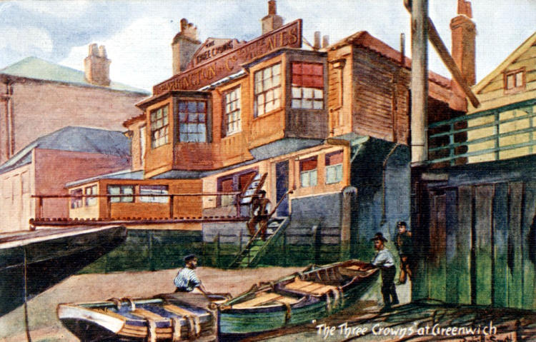 Three Crowns painting