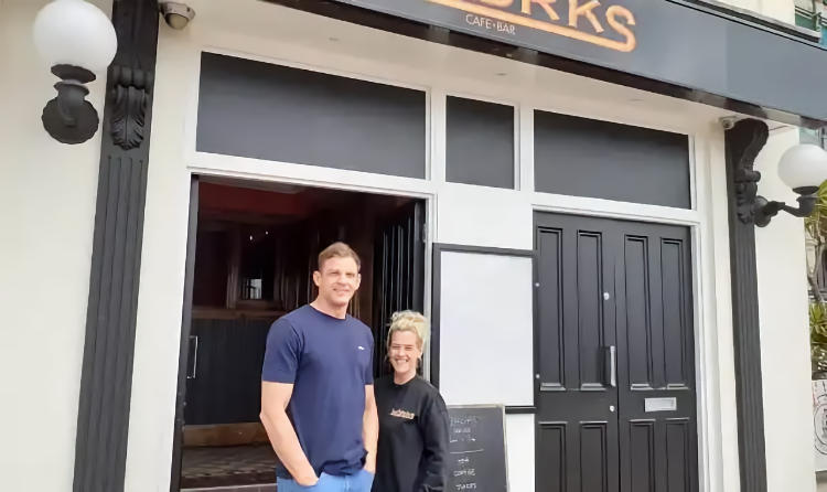 Paul Cook and Stacey Young