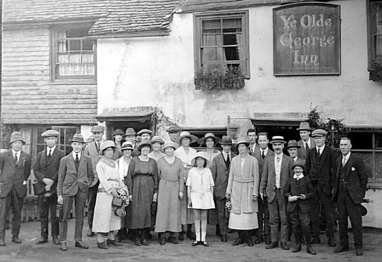Ye Olde George Inn 1920s