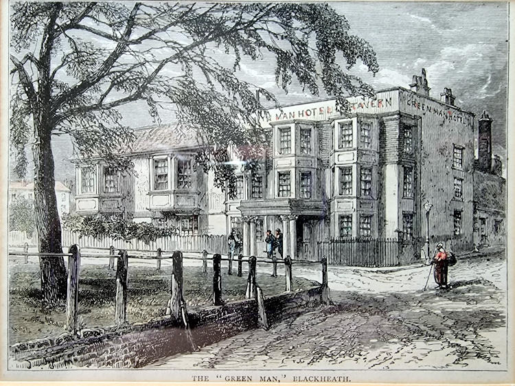 Green Man print 1833