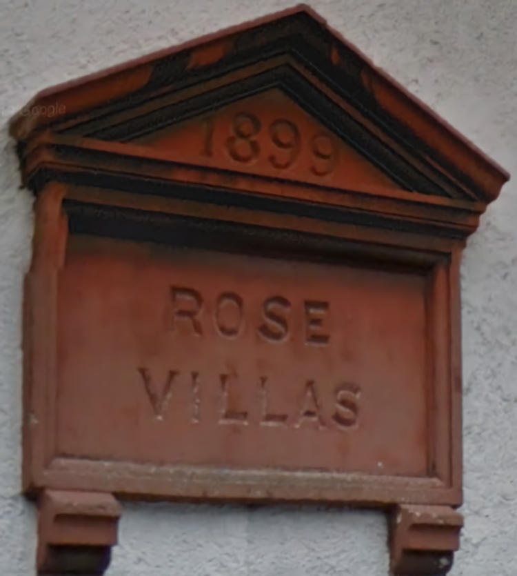Rose Inn plaque