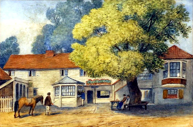 Brockley Jack painting