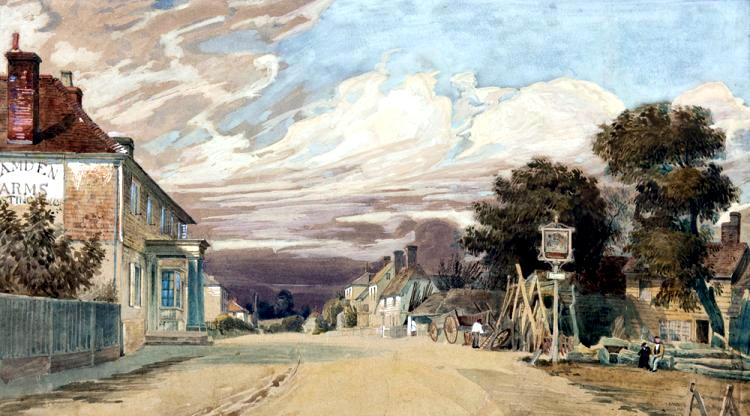 Camden Arms painting 1840