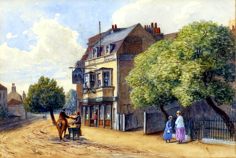 Castle Inn painting