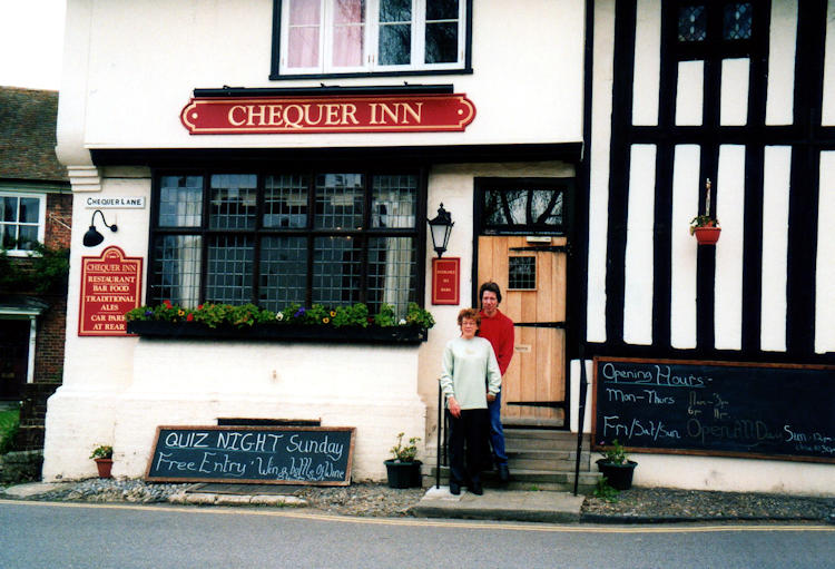 Chequer Inn licensee 2000