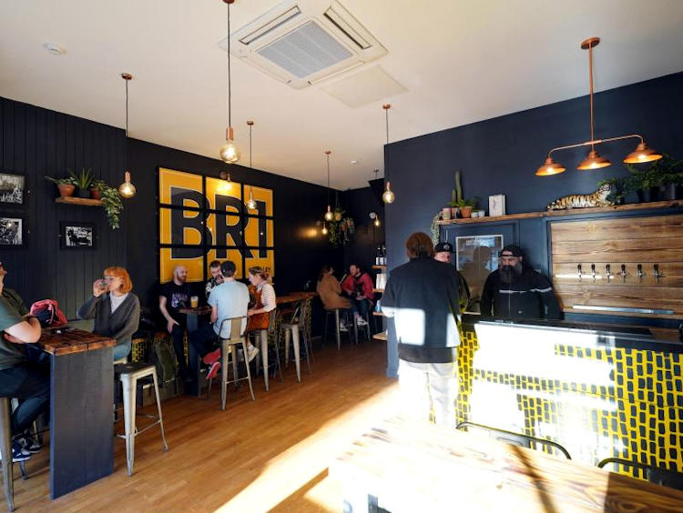 Craft Beer Cabin inside 2024