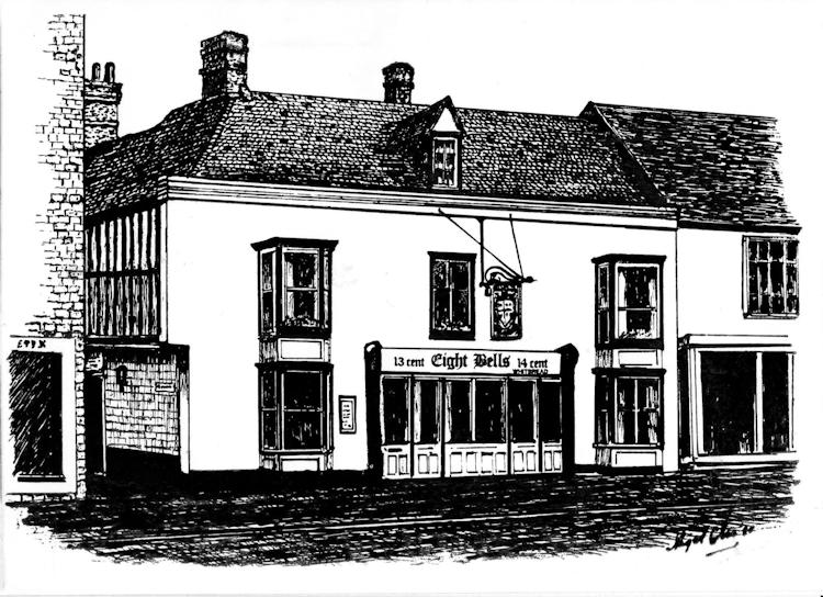 Eight Bells drawing 1974