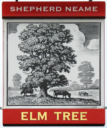Elm Tree sign 2008