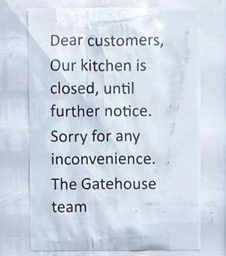 Gate House notice 2024