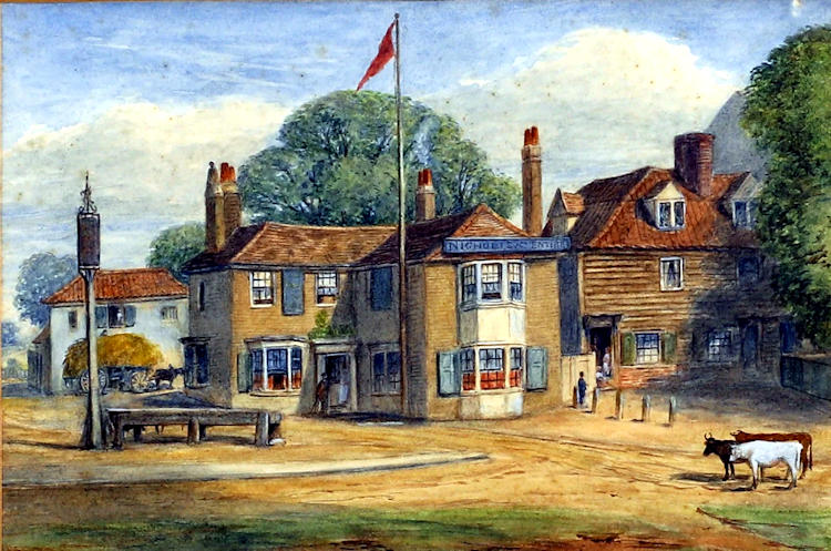 George Inn painting