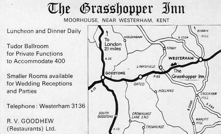 Grasshopper card 1970