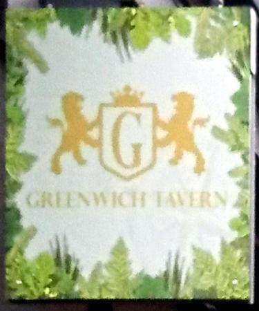 Greenwich Tavern sign 2024