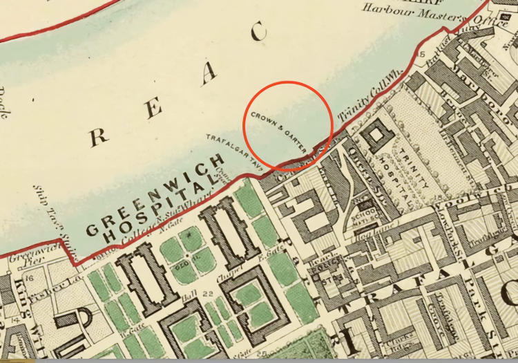 Greenwich map 1860
