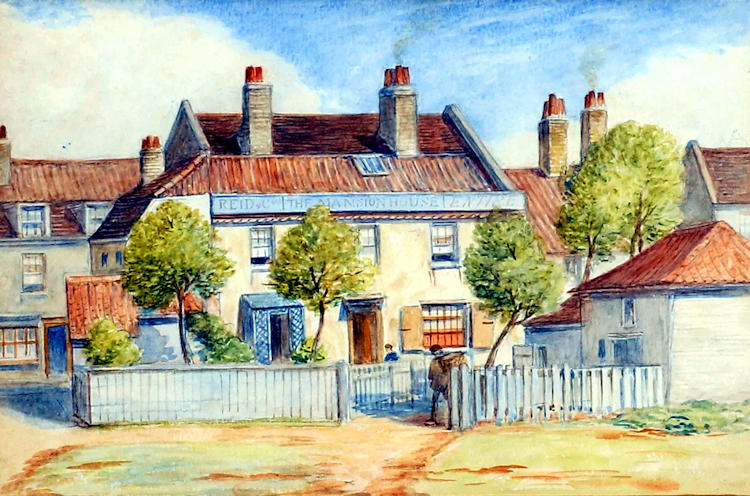 Mansion House painting