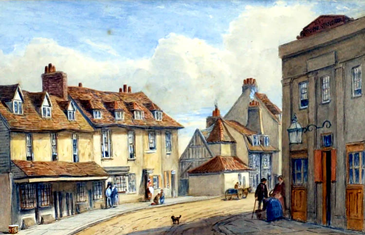 Royal Standard painting 1870