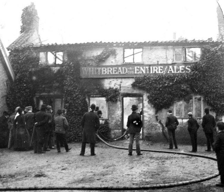 Three Blackbirds fire 1890