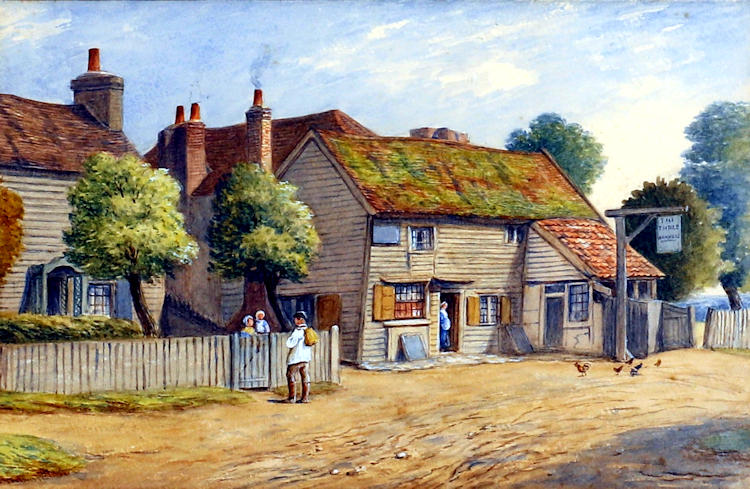 Three Hammers painting 1870