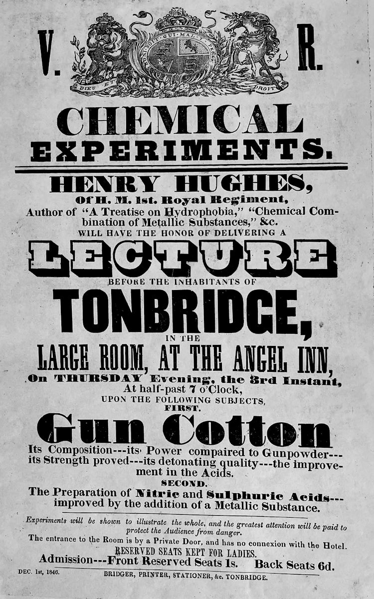 Angel Inn advert 1846
