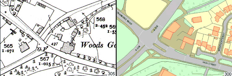 Pembury maps