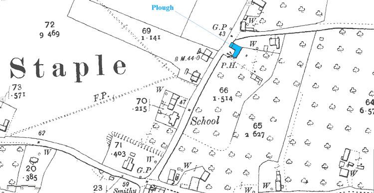 Staple map 1907