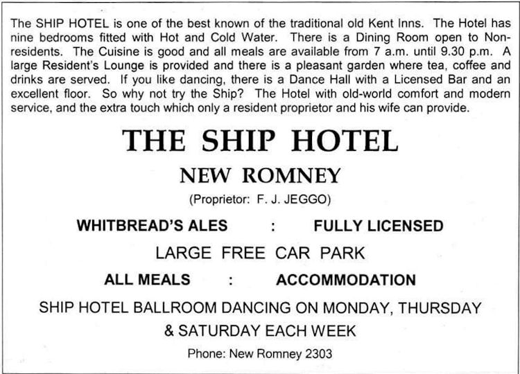Ship Inn card