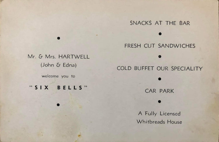 Six Bells card