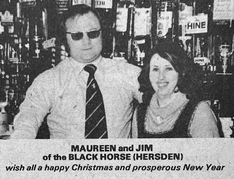 Black Horse Christmas Message 1978