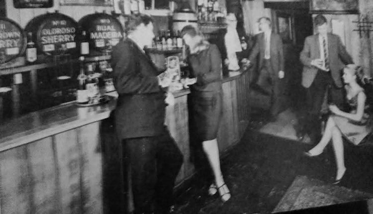 Black Horse inside 1960s