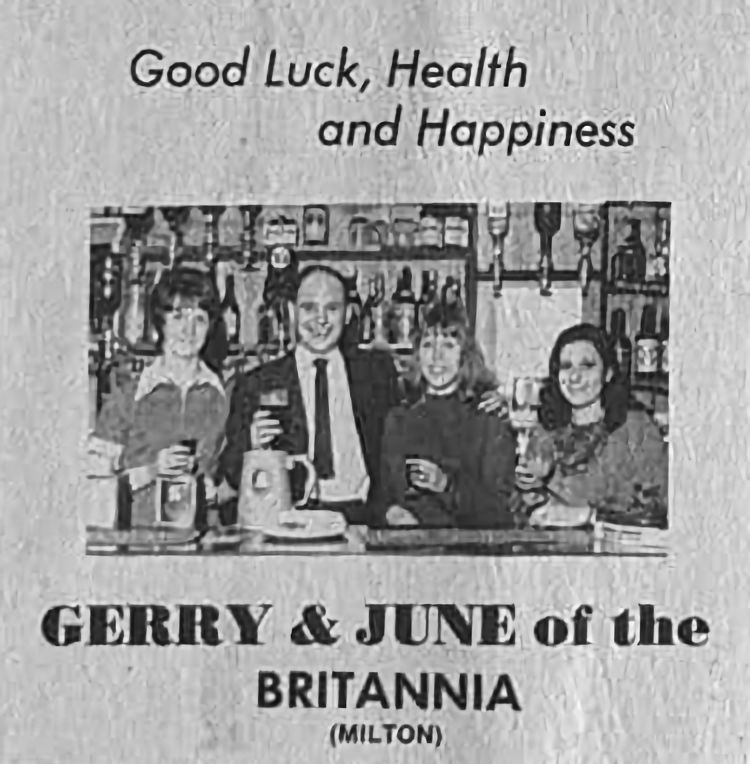 Britannia Christmas advert 1971