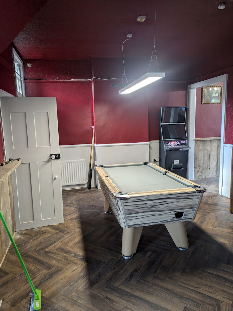 Carpenter's Arms games room 2024