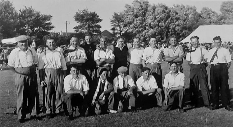 Cinque Ports Hotel Tug-O-War team 1955