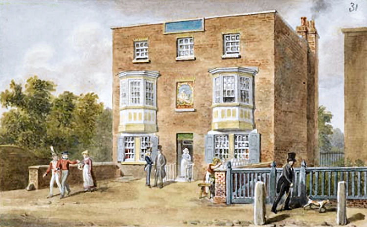 Edinborough Castle 1825