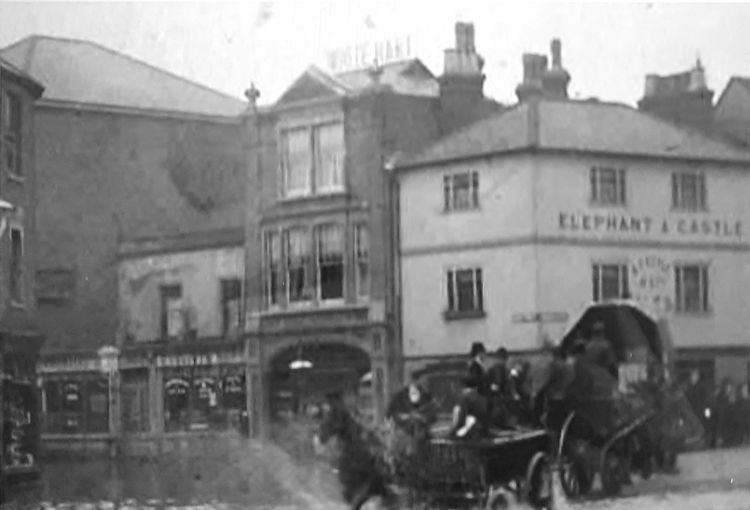 White Hart and Elephant and Castle 1900