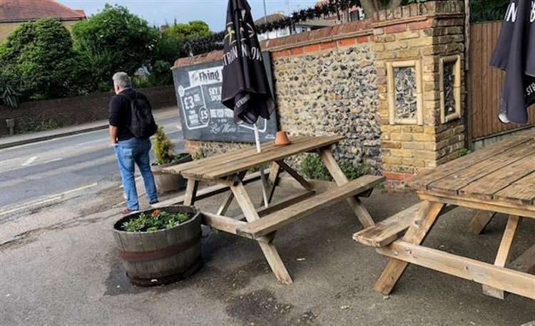 Flying Horse outside 2025