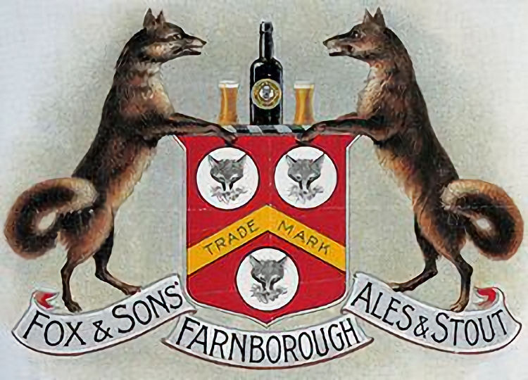 Fox's Brewery sign 1904