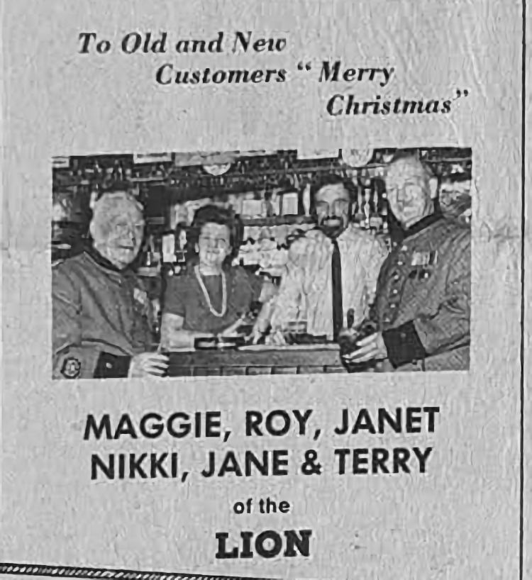 Lion Christmas advert 1971