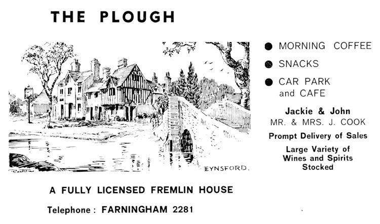 Plough advert 1967