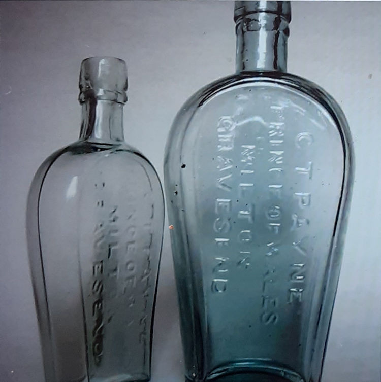 Prince of Wales spirit flasks 1880