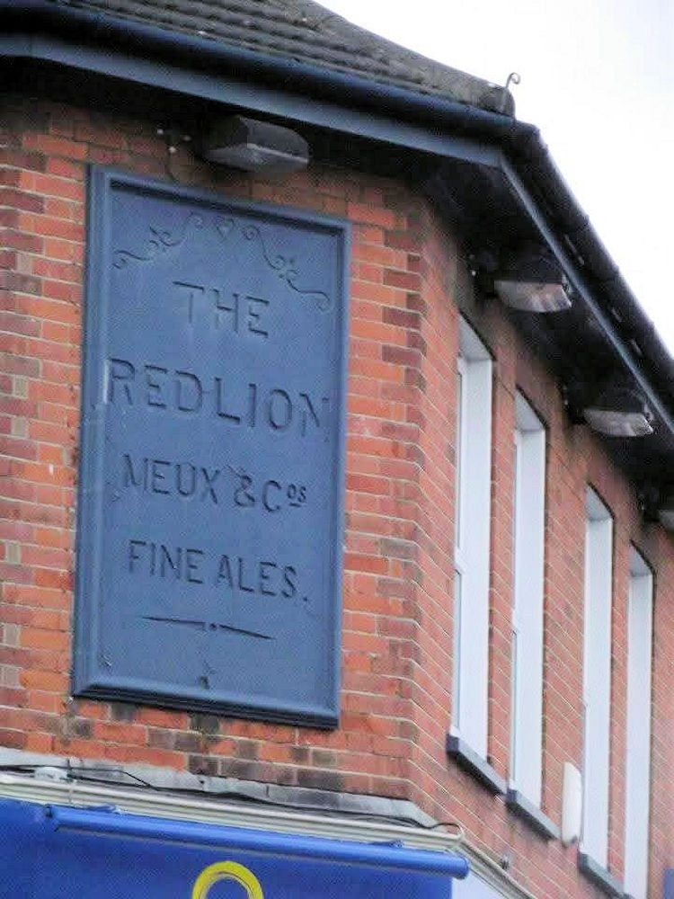 Red Lion original sign